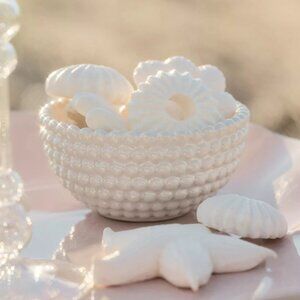 NEW Set of 4 Perla Stoneware Nut Bowls - Ivory by Anthropologie